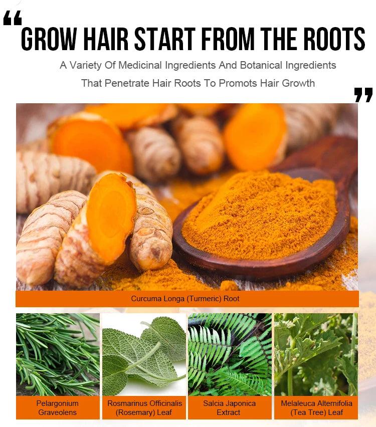 Purc hair density growth products prevent hair loss oil for Men Women - ARI