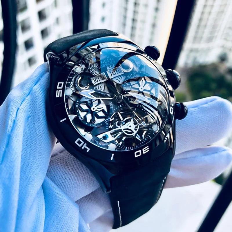 Reef Tiger tourbillon automatic watch - ARI