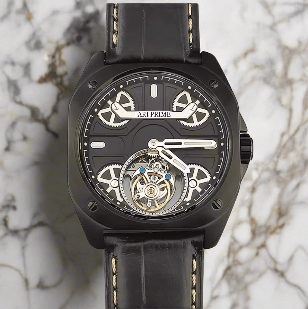 ARI PRIME Tourbillon watch mechanical movement Stainless steel - ARI