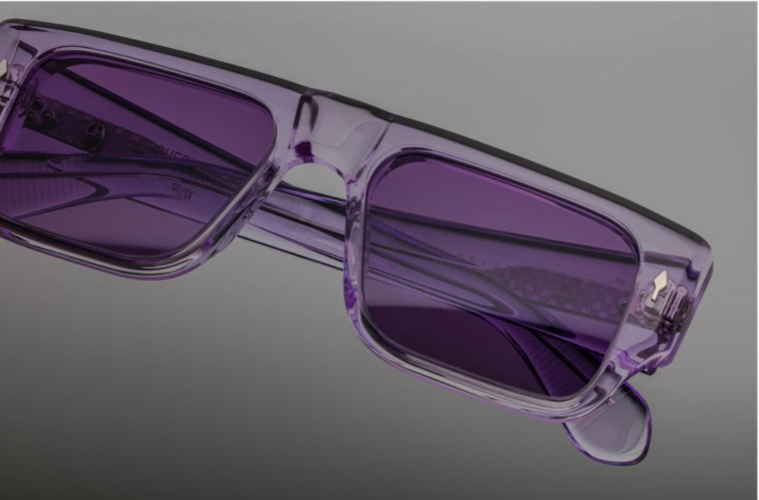 Limited JMM DEVOTO brand design square acetate - ARI