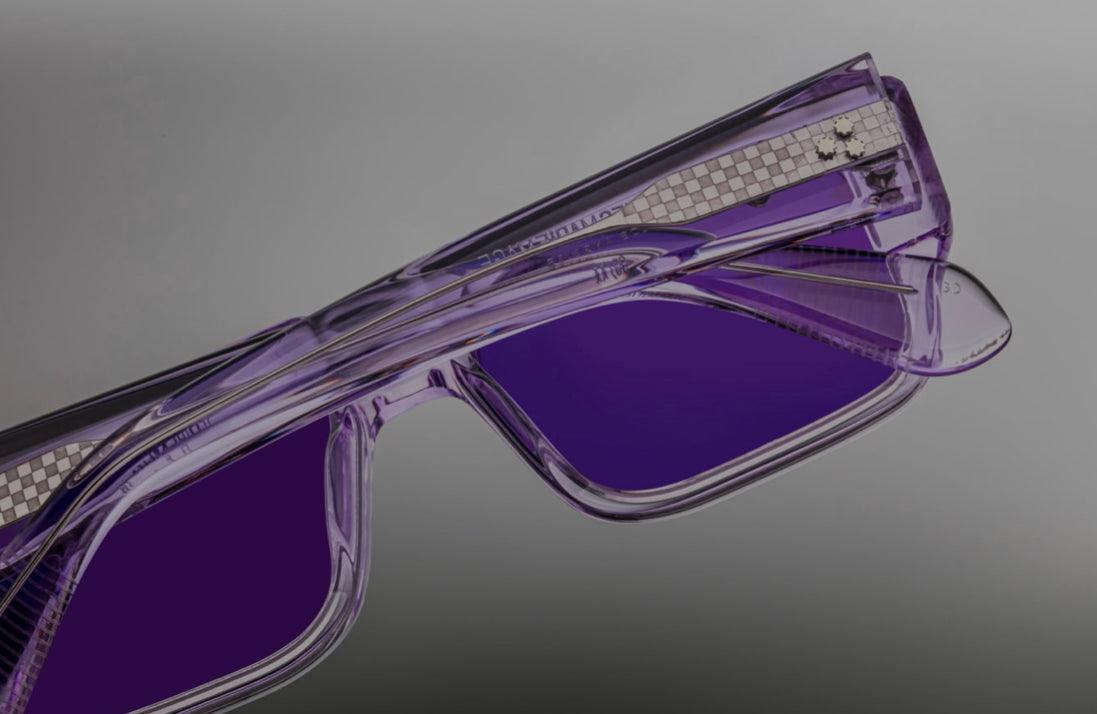 Limited JMM DEVOTO brand design square acetate - ARI