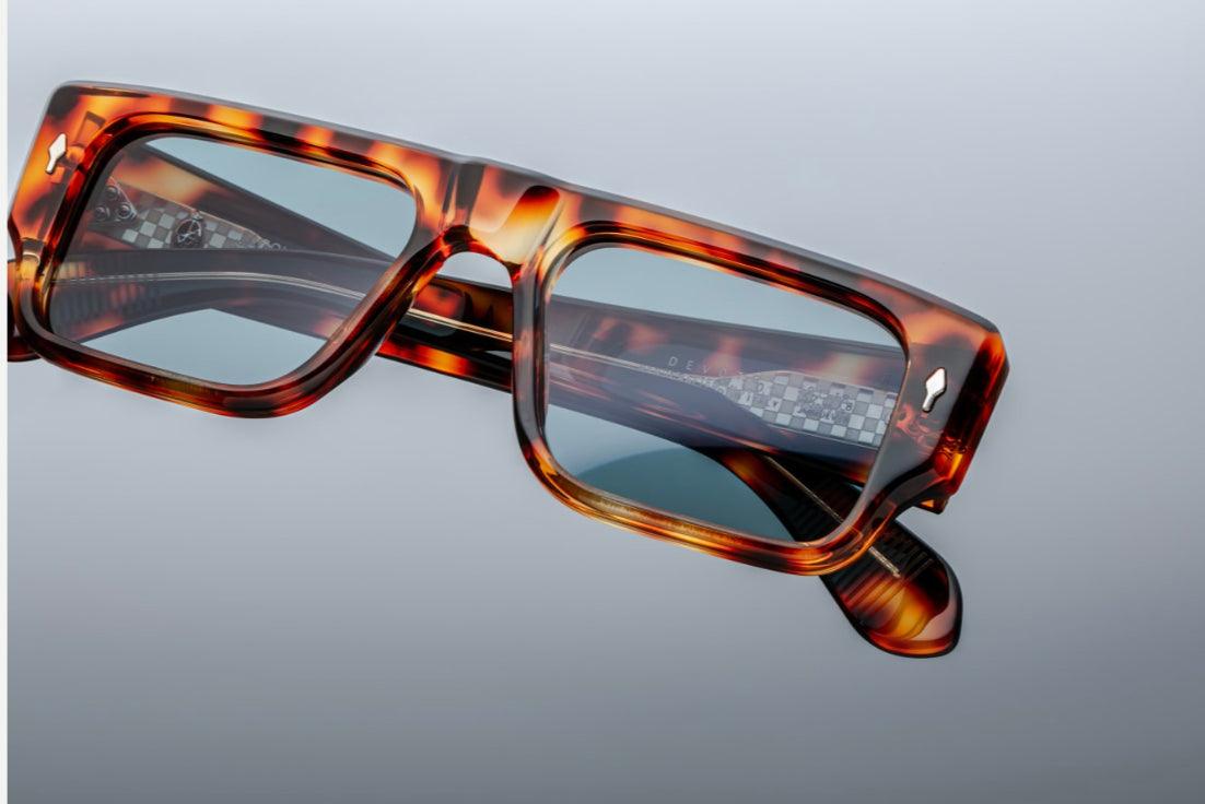 Limited JMM DEVOTO brand design square acetate - ARI