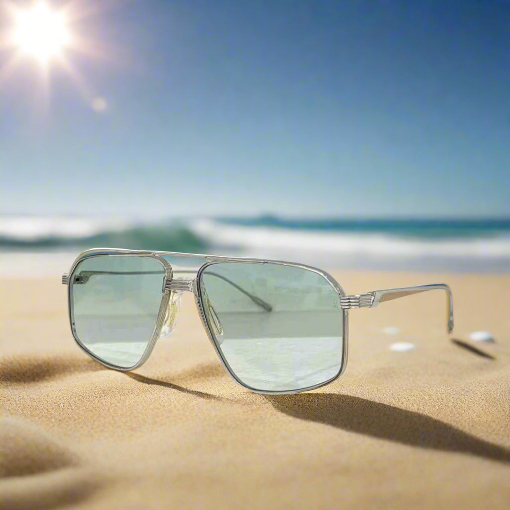 JMM sunglasses JAGGER ultralight titanium square style