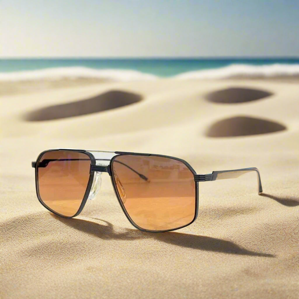 JMM sunglasses JAGGER ultralight titanium square style