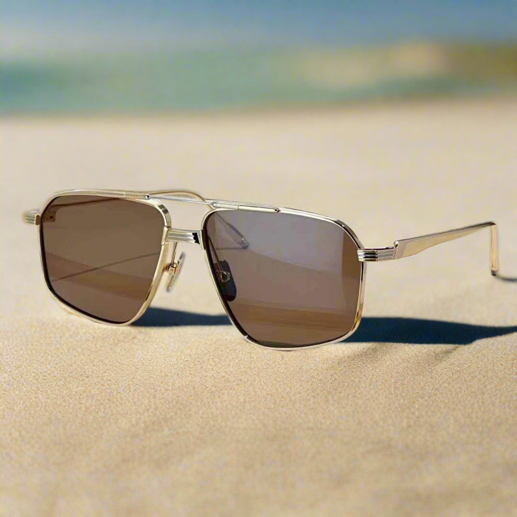 JMM sunglasses JAGGER ultralight titanium square style