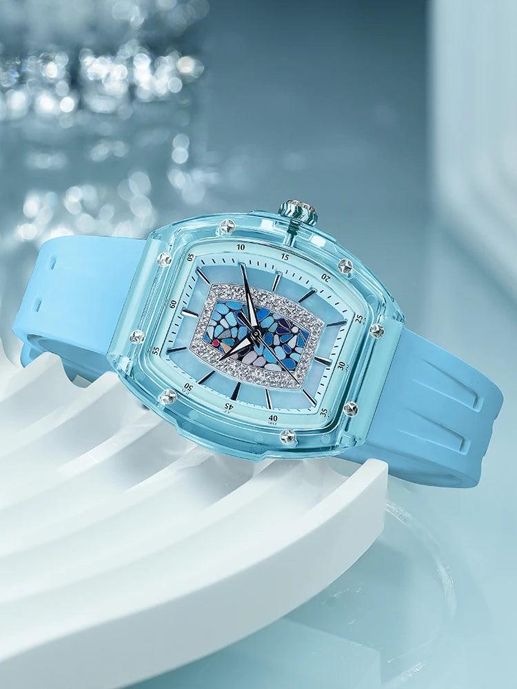 Dubai watch fashion crystal quartz wristwatch precious gifts for girls - ARI