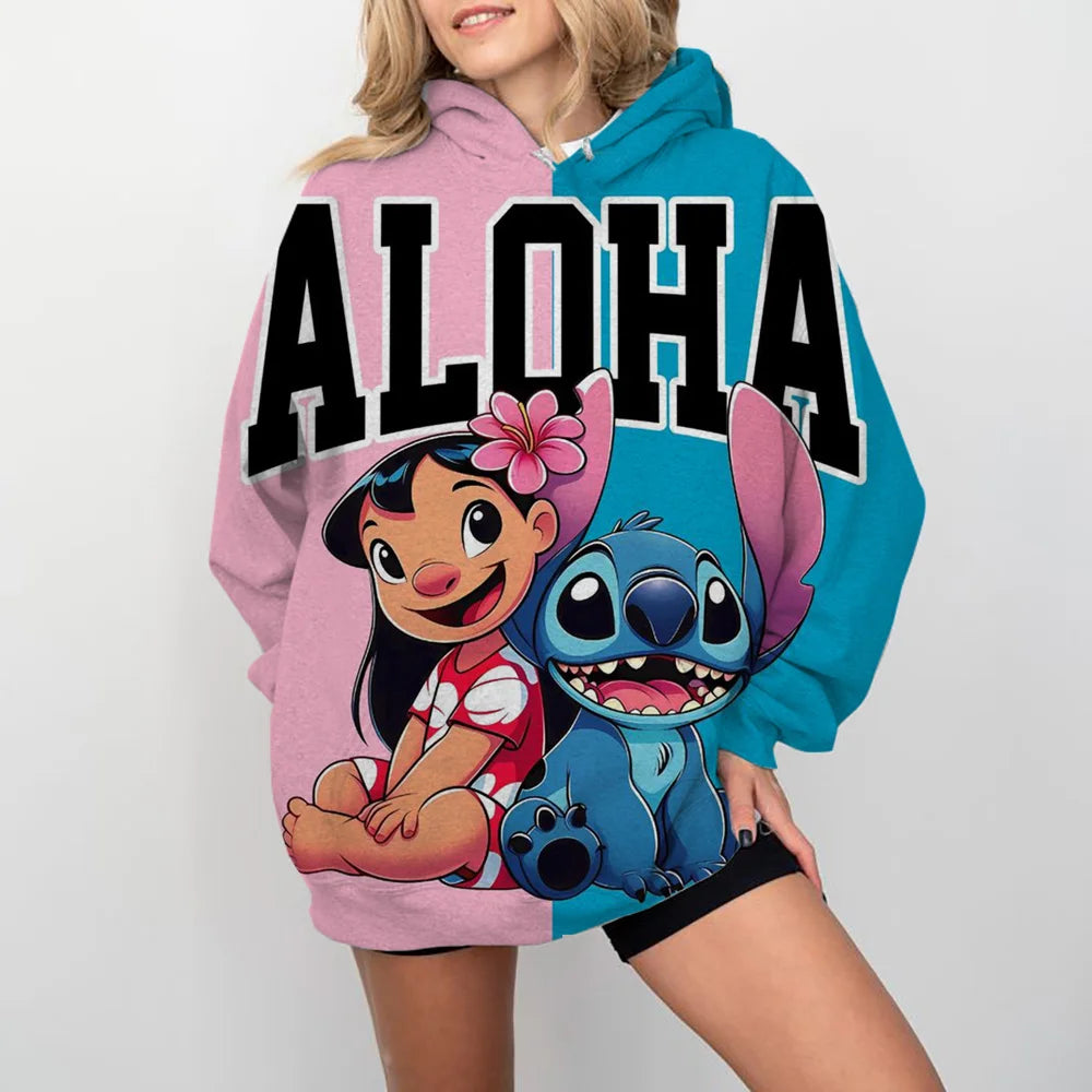Girls Disney design hoodie oversize amazing style