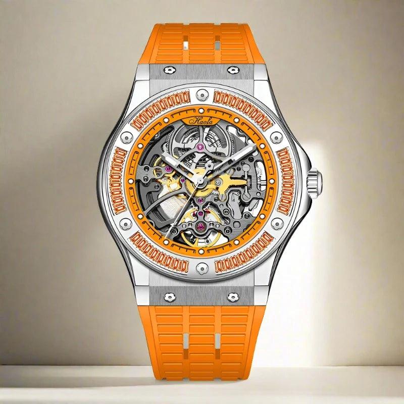 Haofa skeleton watch,Luxury automatic mechanical - ARI