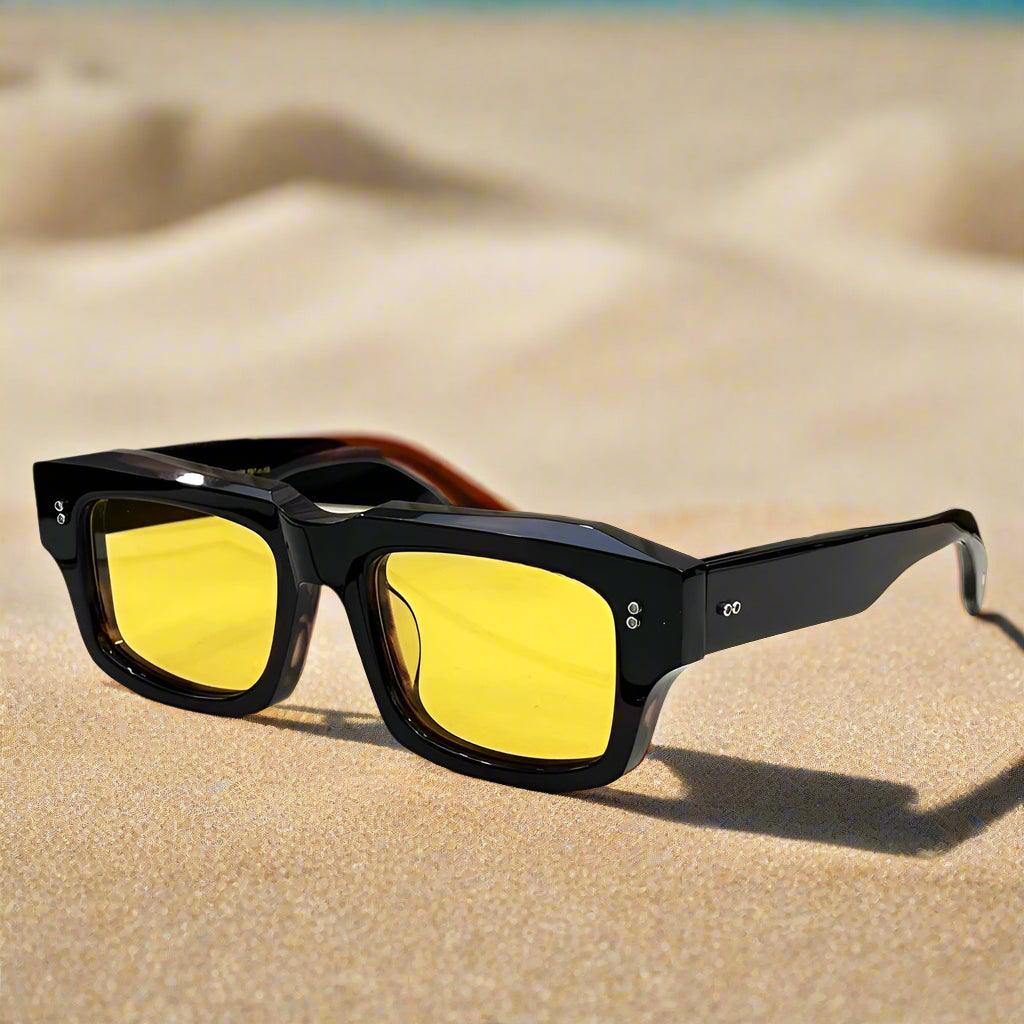 DITA cosmohacker sunglasses thick acetate rectangle quality fashion - ARI