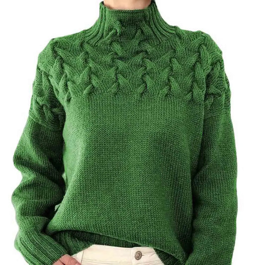 Sweaters for girls sleeve knitted pullover Loose tops