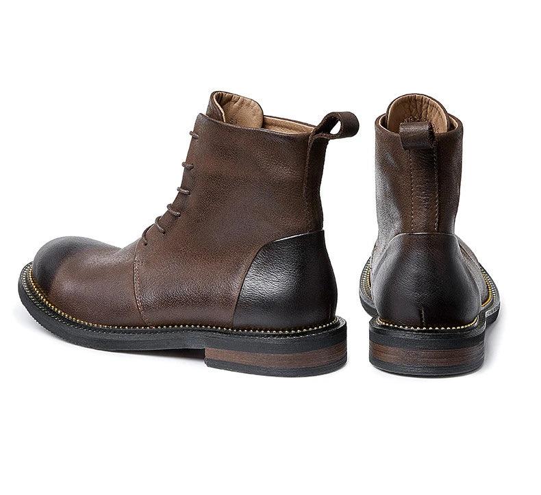 Handmade, high-quality, soft cow leather boots in British style. - ARI