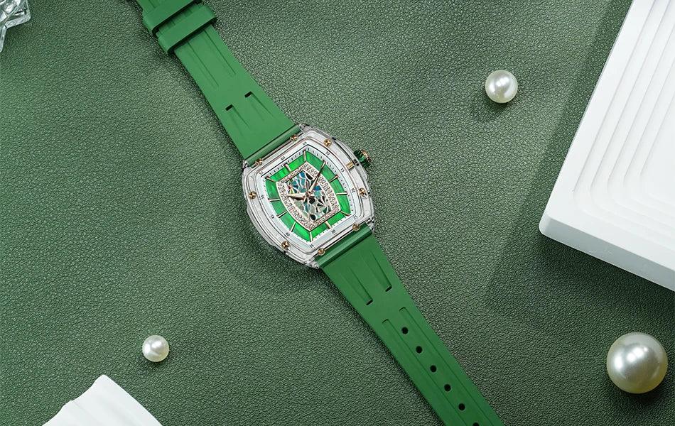 Dubai watch fashion crystal quartz wristwatch precious gifts for girls - ARI