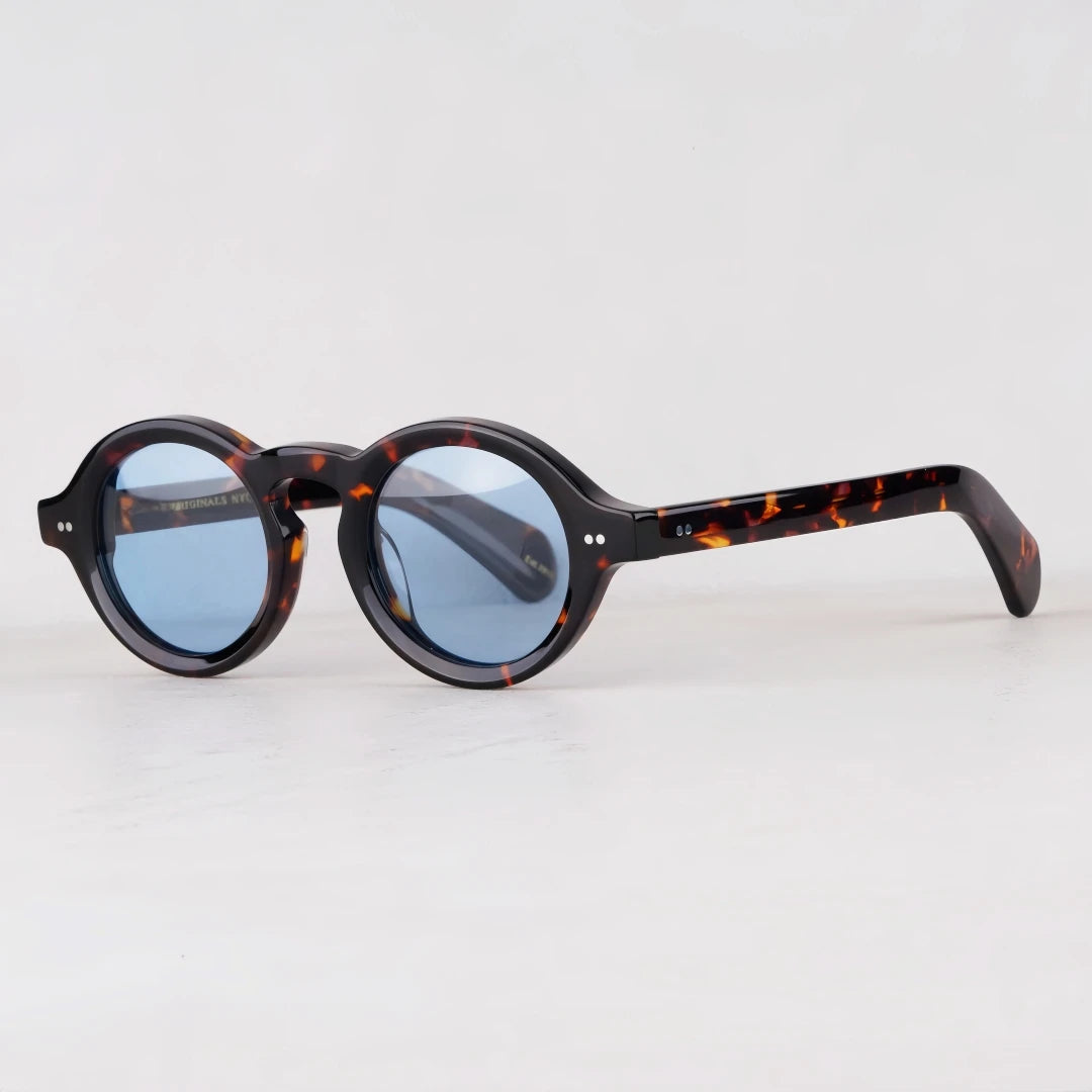 Mascot 1918 Solid thick  Round Style sunglasses