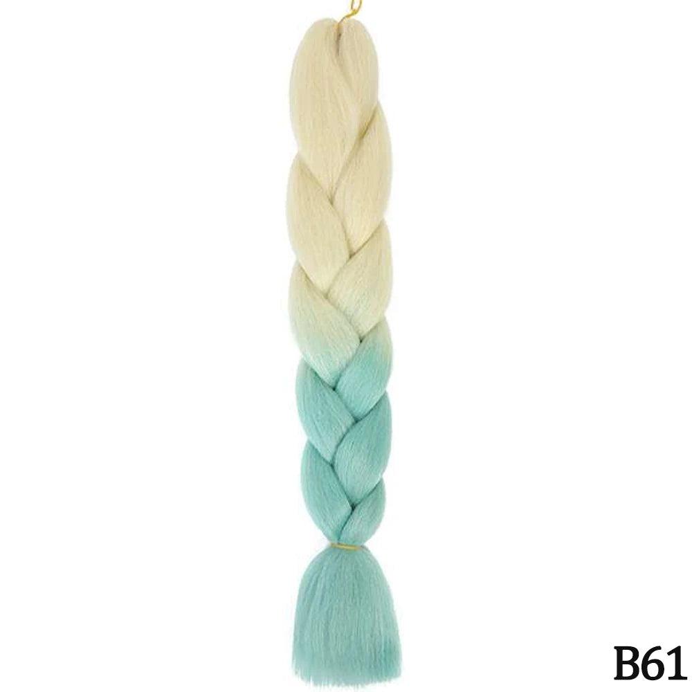 24 inch braids extensions braiding hair color hair for children braid - ARI