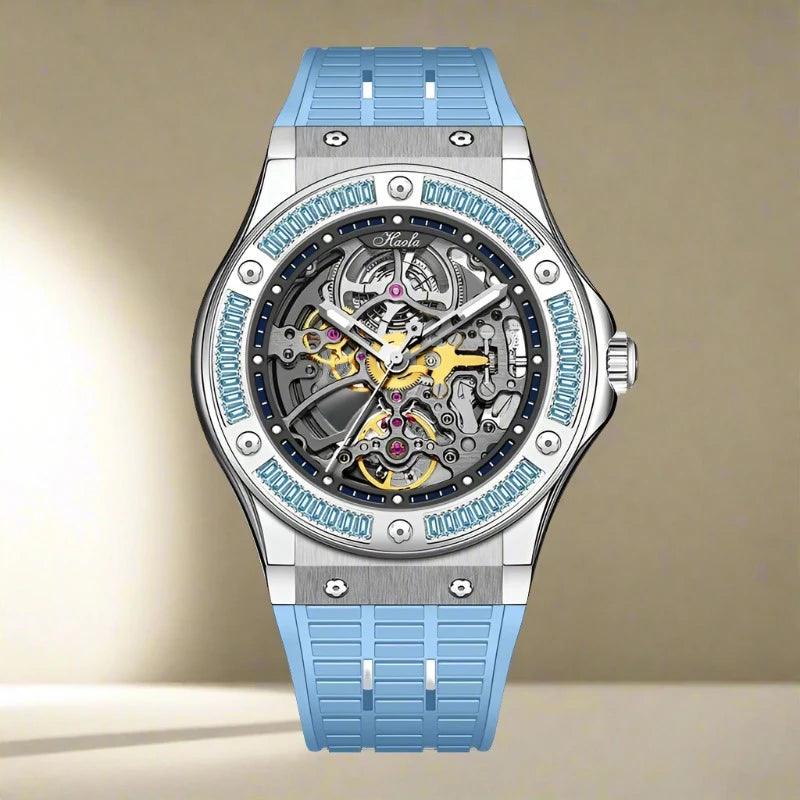 Haofa skeleton watch,Luxury automatic mechanical - ARI