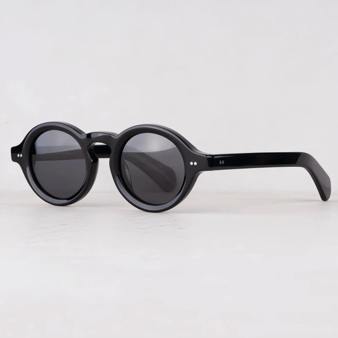 Mascot 1918 Solid thick  Round Style sunglasses