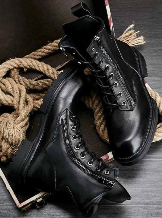 fashion luxury genuine leather designer british style handmade - ARI