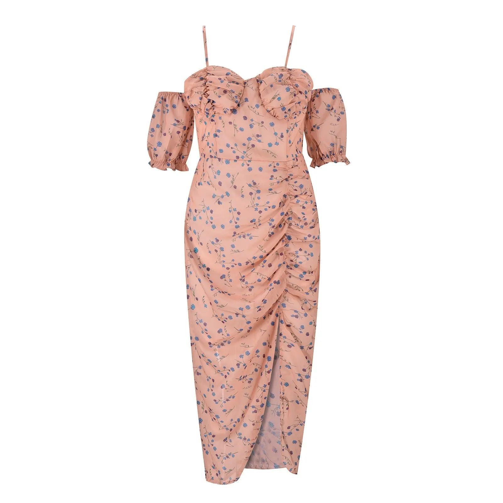 Women dresses sleeve Irregular dresses high dress for women party - ARI