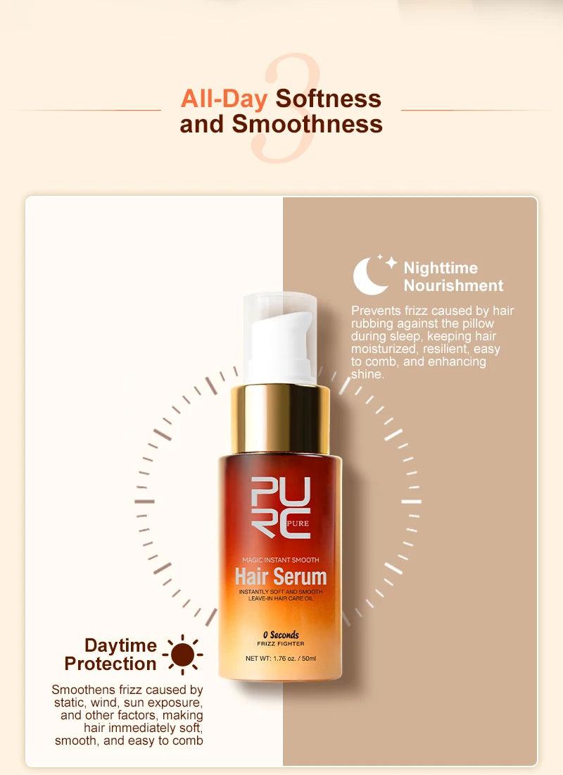 PURC magic smoothing serum repair damaged hair - ARI