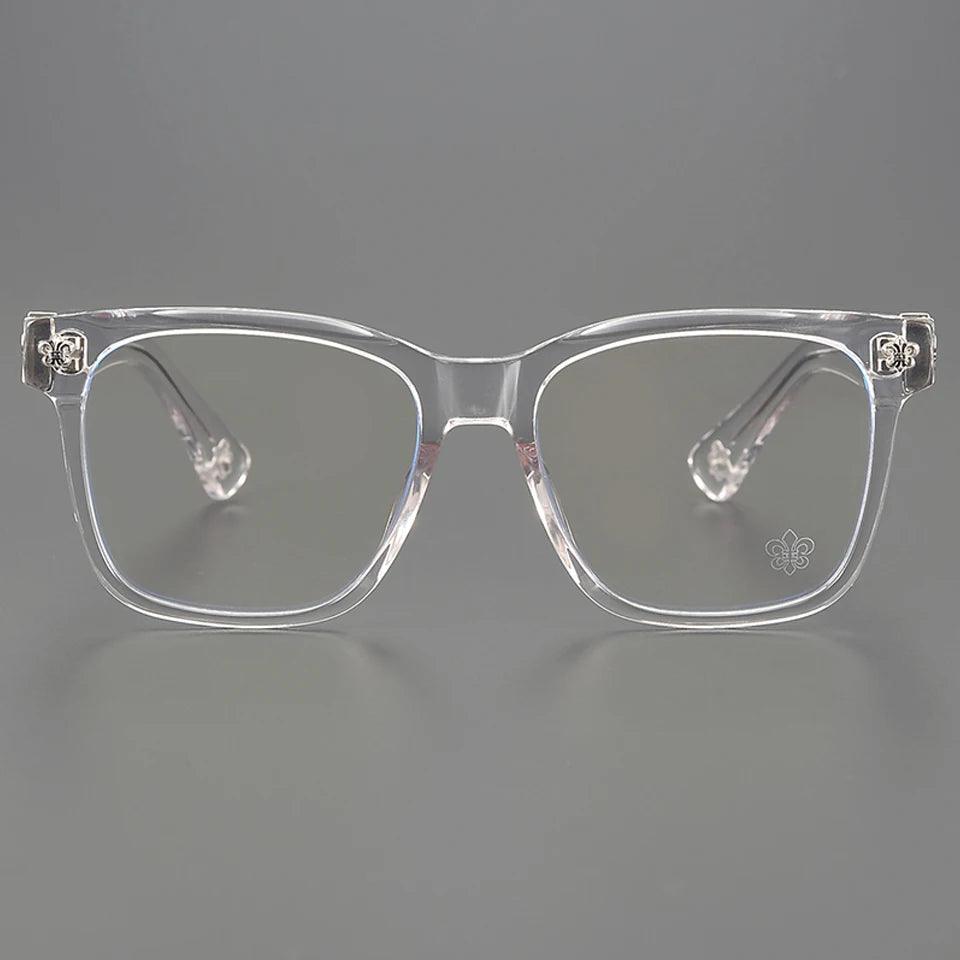 CHARMLIBRARY luxury acetate large frame glasses for reading, computer multifocal lenses - ARI