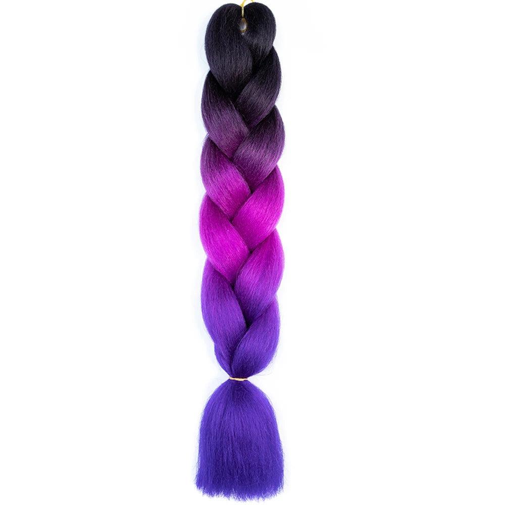 24 inch braids extensions braiding hair color hair for children braid - ARI