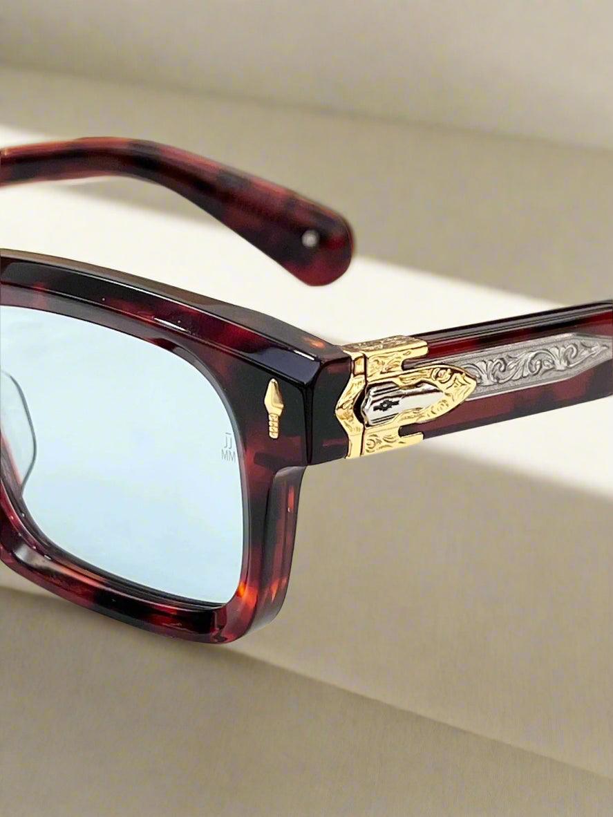 JACQUE MARIE MAGE,Belvedere Sunglasses fashion handmade Punk Acetate - ARI