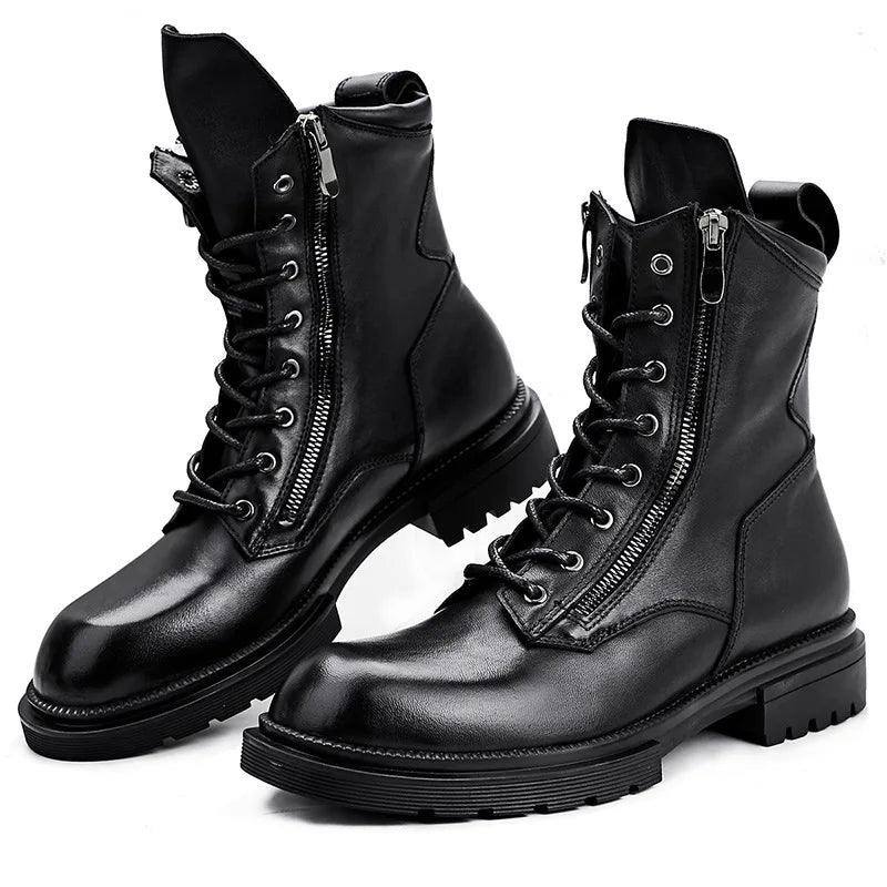 fashion luxury genuine leather designer british style handmade - ARI