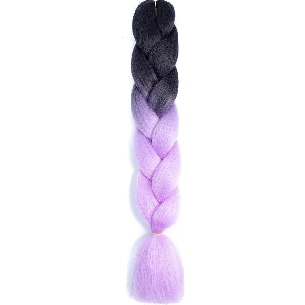 24 inch braids extensions braiding hair color hair for children braid - ARI
