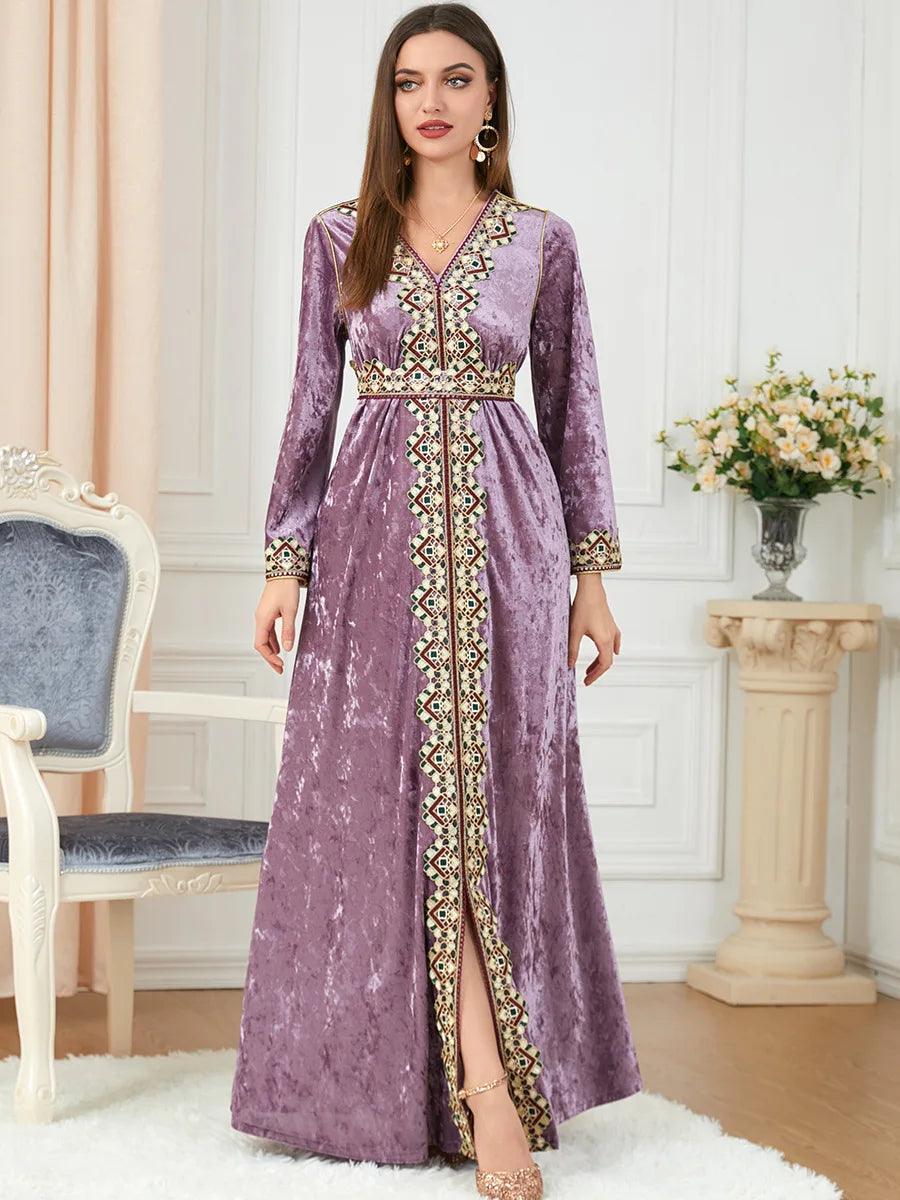 Elegant Dubai-inspired dress for muslim women – Modest & stylish middle eastern fashion - ARI