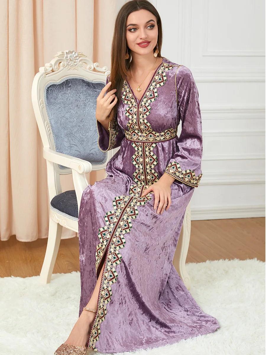 Elegant Dubai-inspired dress for muslim women – Modest & stylish middle eastern fashion - ARI