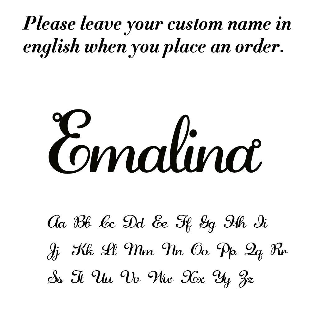 your name on Necklace Stainless Steel Jewelry - ARI