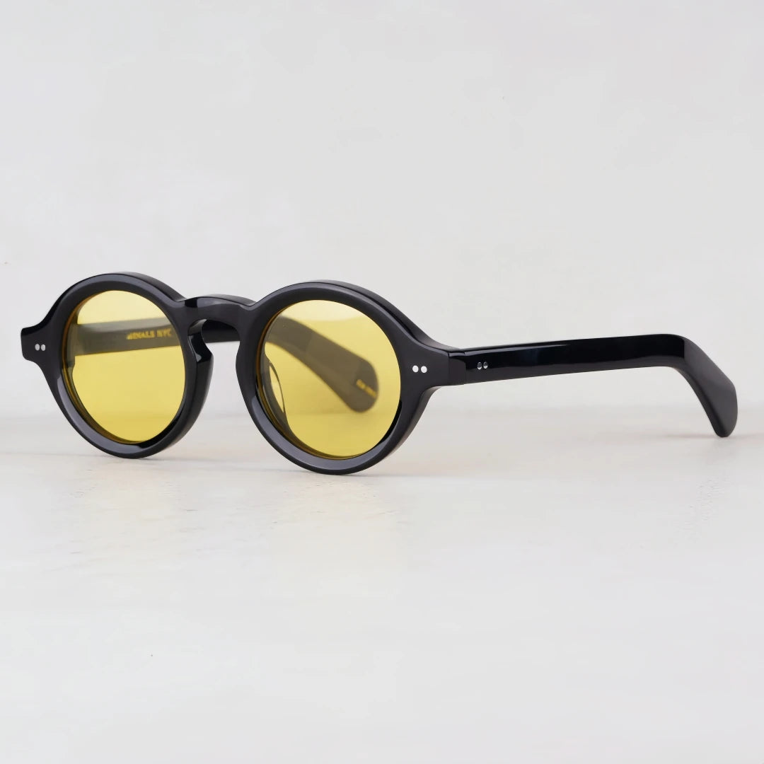 Mascot 1918 Solid thick  Round Style sunglasses