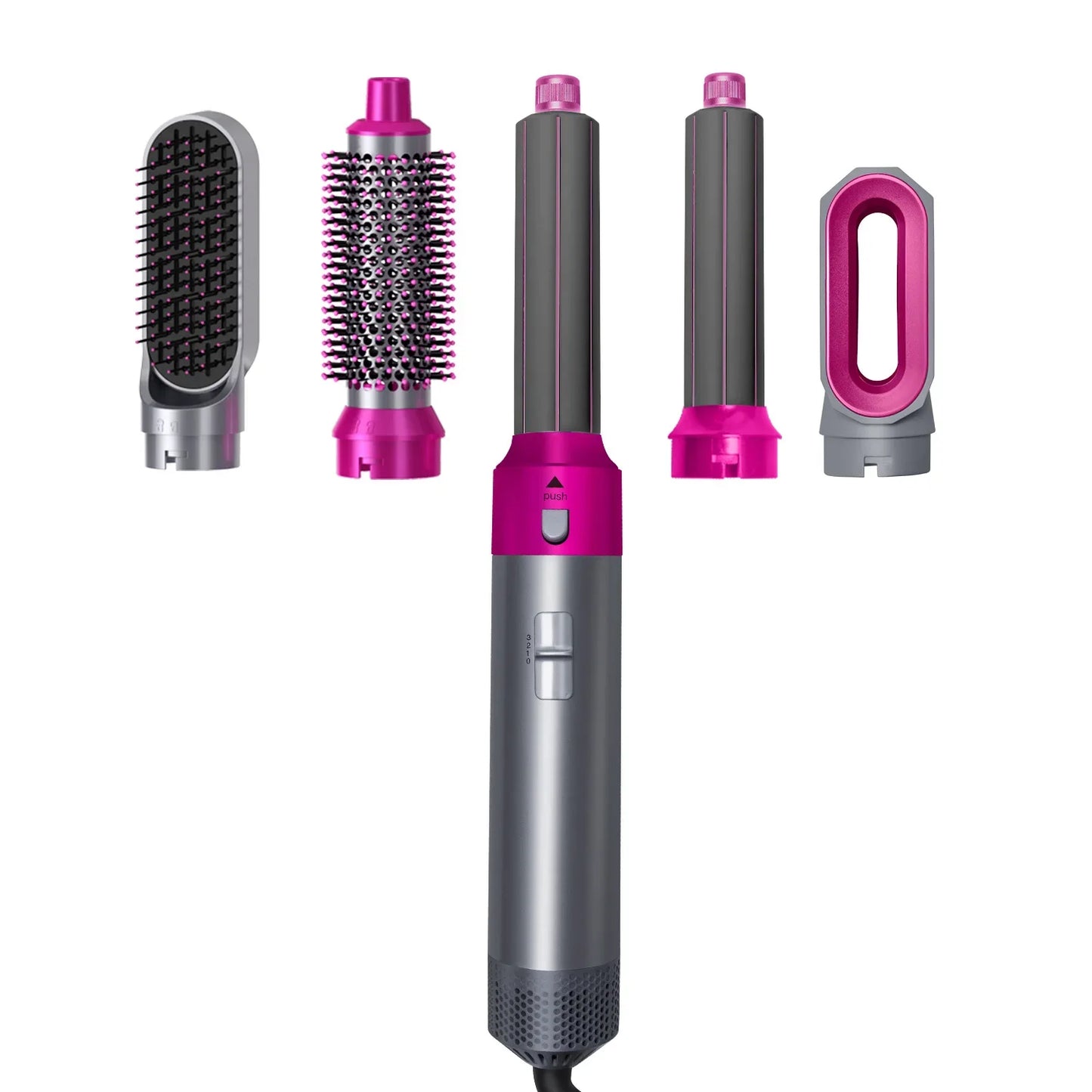 5 in 1 Hair,Dryer,Hot,Comb set professional curling iron hair straightener styling