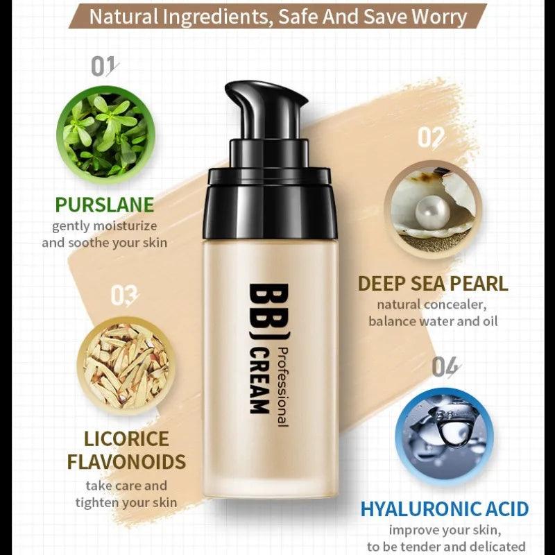 BB cream for men full coverage long lasting makeup waterproof liquid - ARI