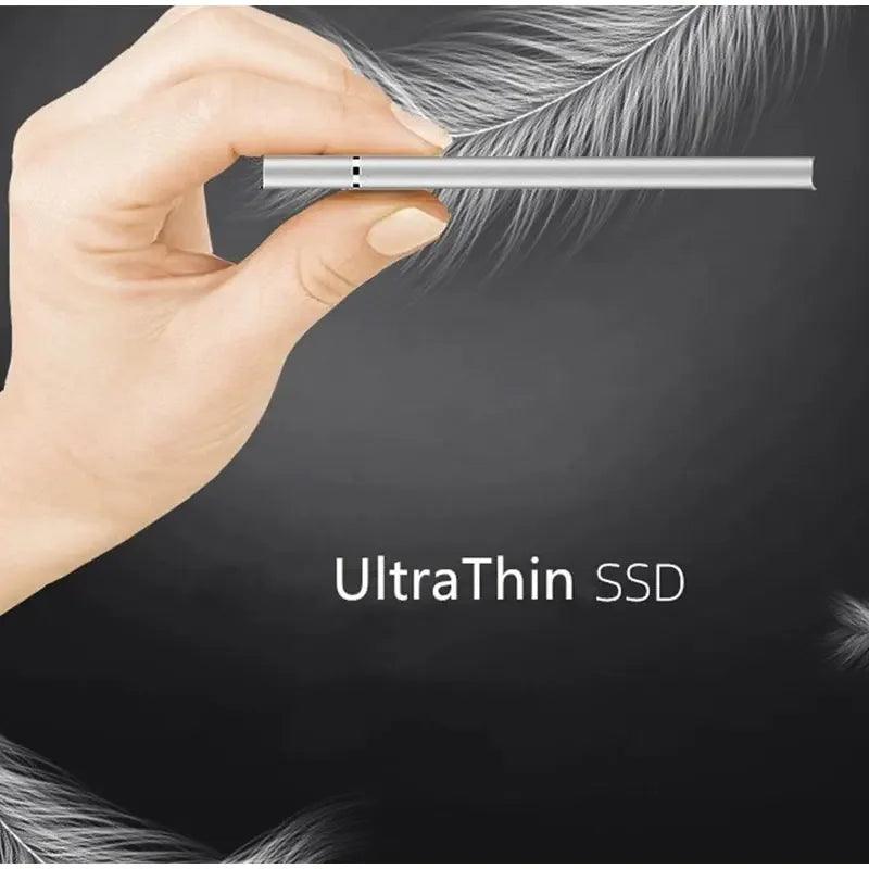 64 TB external hard drive high speed mini portable external ssd for laptops desktop phones - ARI