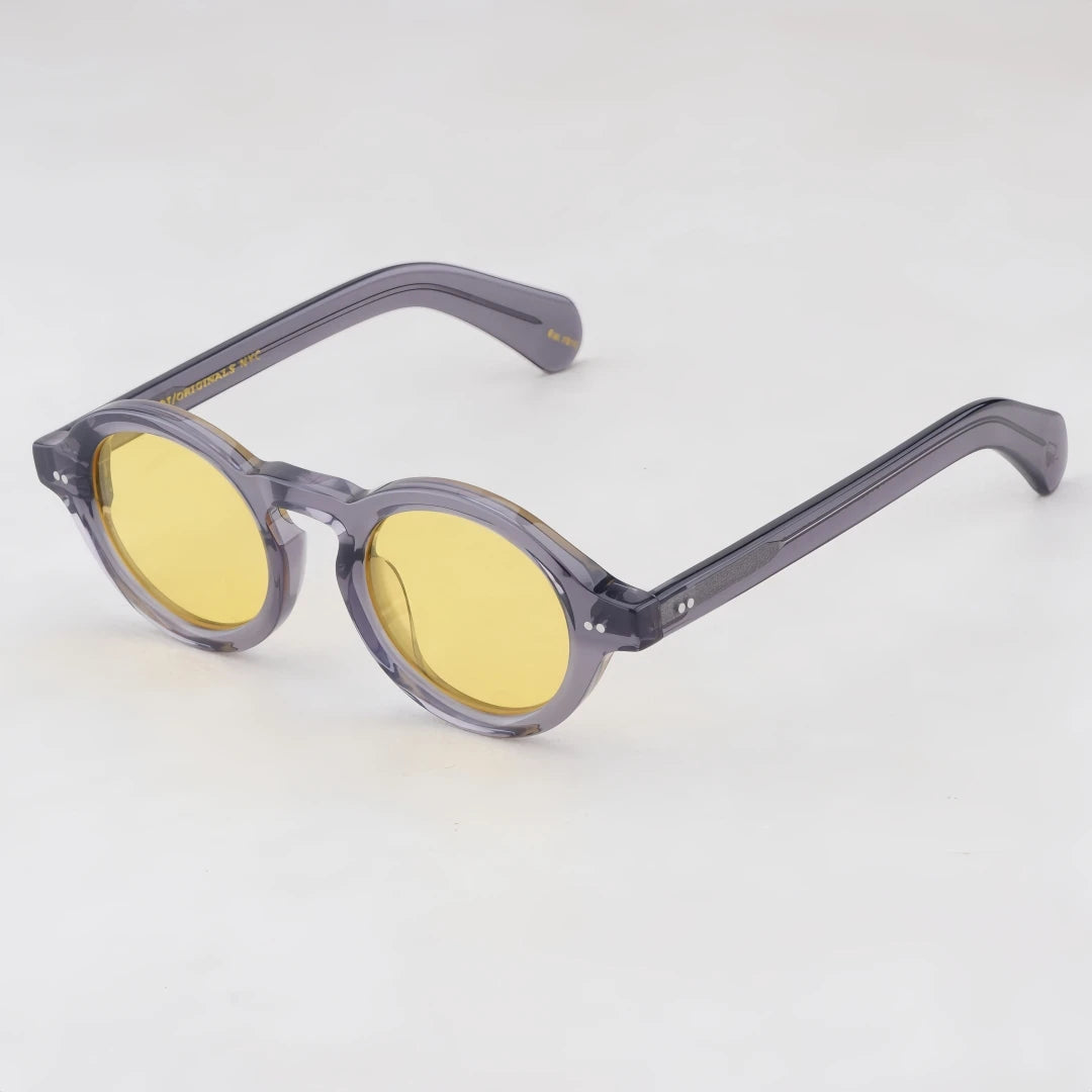 Mascot 1918 Solid thick  Round Style sunglasses