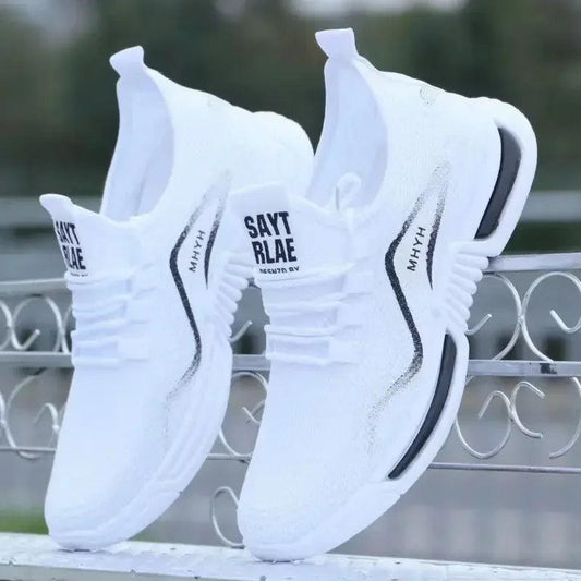 Sneakers Simple Casual Shoes Spring Outdoor Non-slip Breathable Running Shoes - ARI