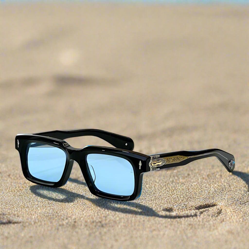 JACQUE MARIE MAGE,Belvedere Sunglasses fashion handmade Punk Acetate - ARI
