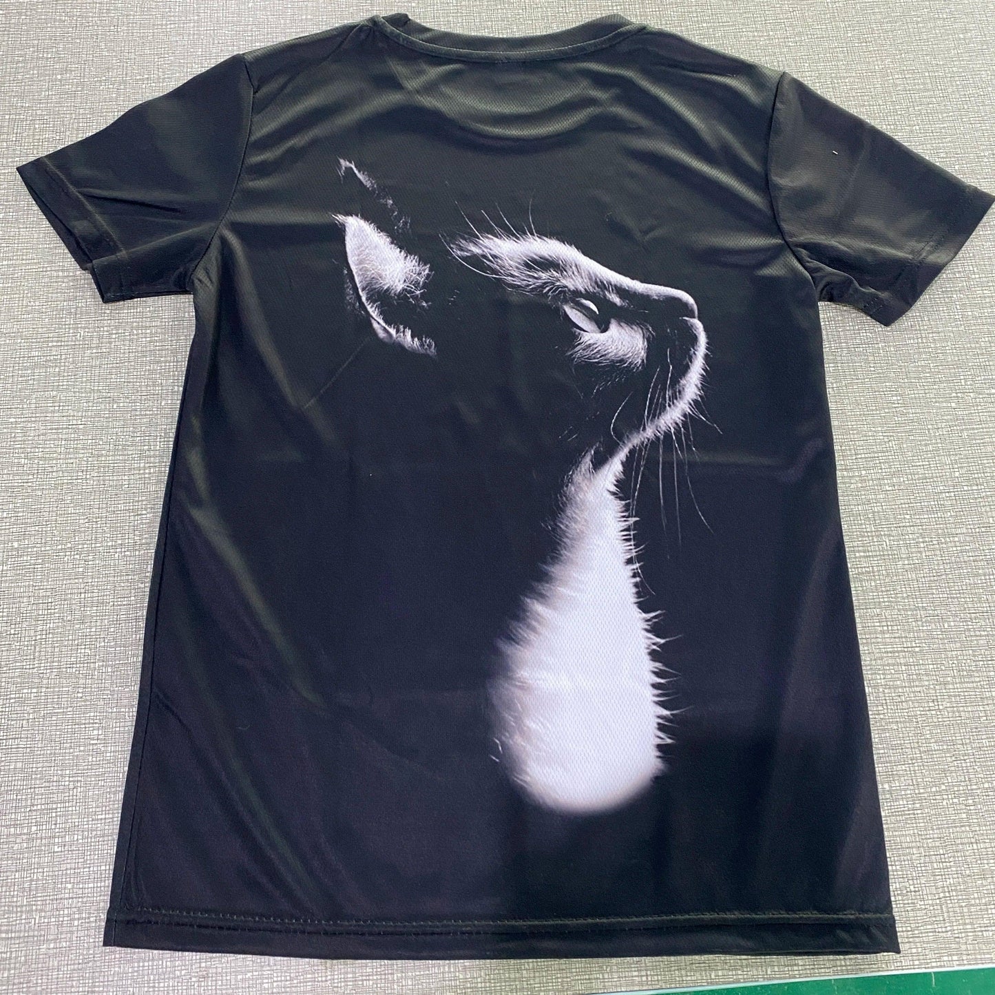 cats lover new fashion t-shirt women 3d cats print t-shirts - ARI