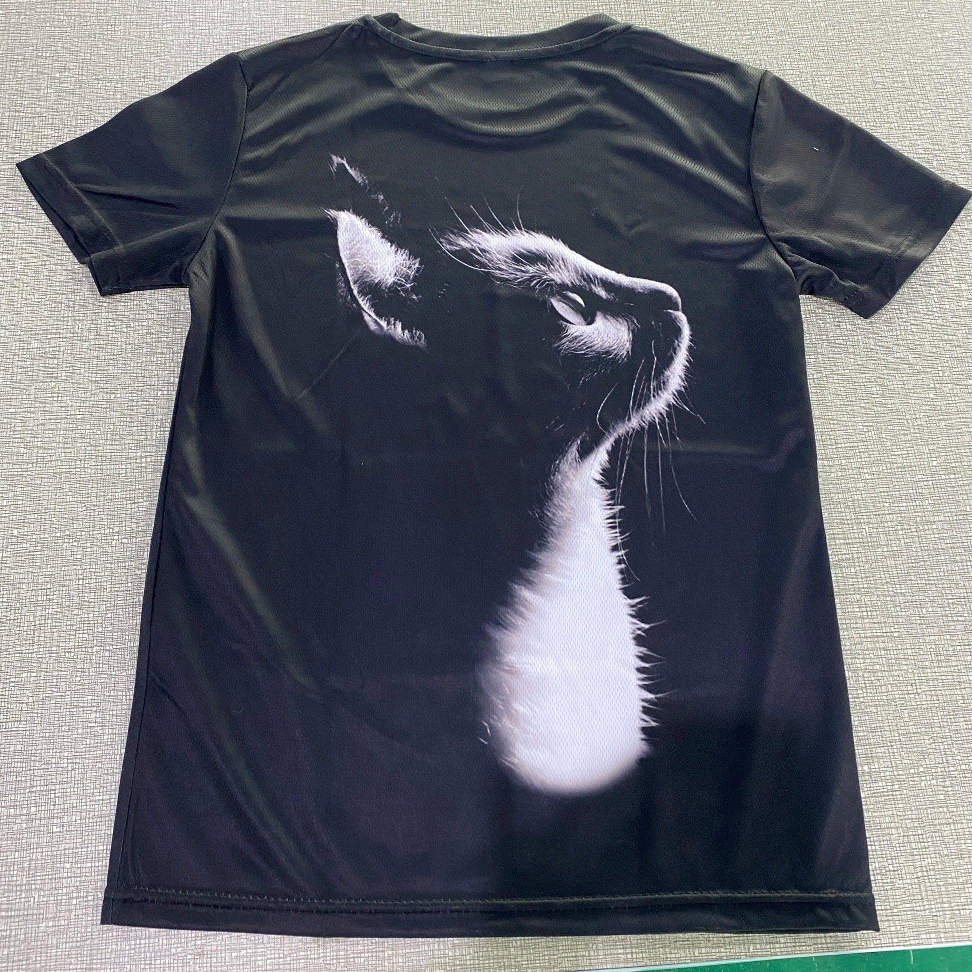 cats lover new fashion t-shirt women 3d cats print t-shirts - ARI
