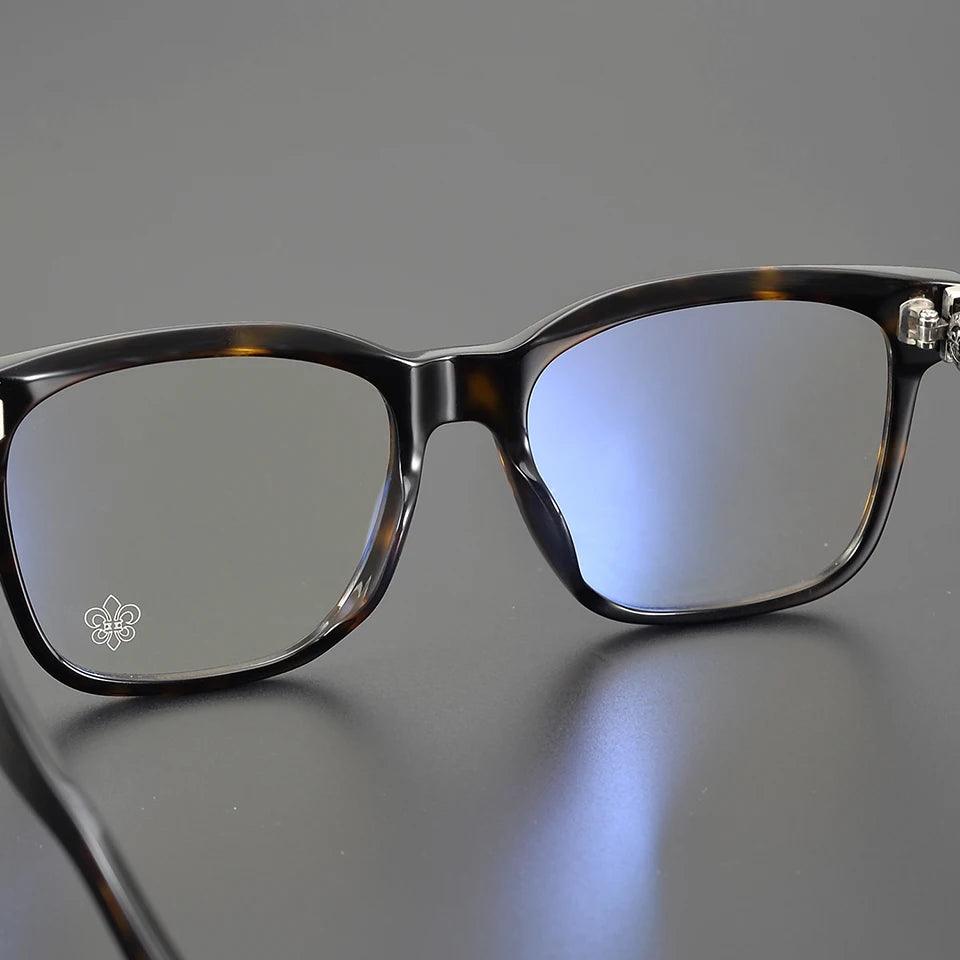 CHARMLIBRARY luxury acetate large frame glasses for reading, computer multifocal lenses - ARI