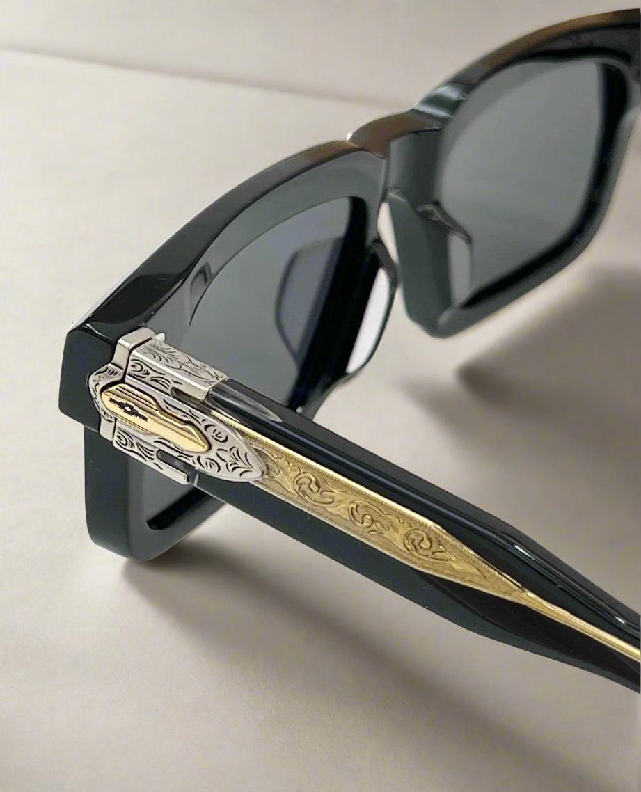 JACQUE MARIE MAGE,Belvedere Sunglasses fashion handmade Punk Acetate - ARI