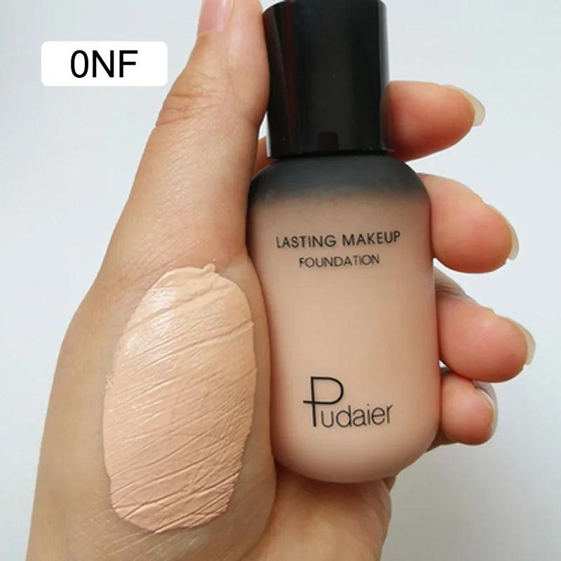 face liquid foundation full concealer makeup waterproof base brighten whitening cover dark circle - ARI