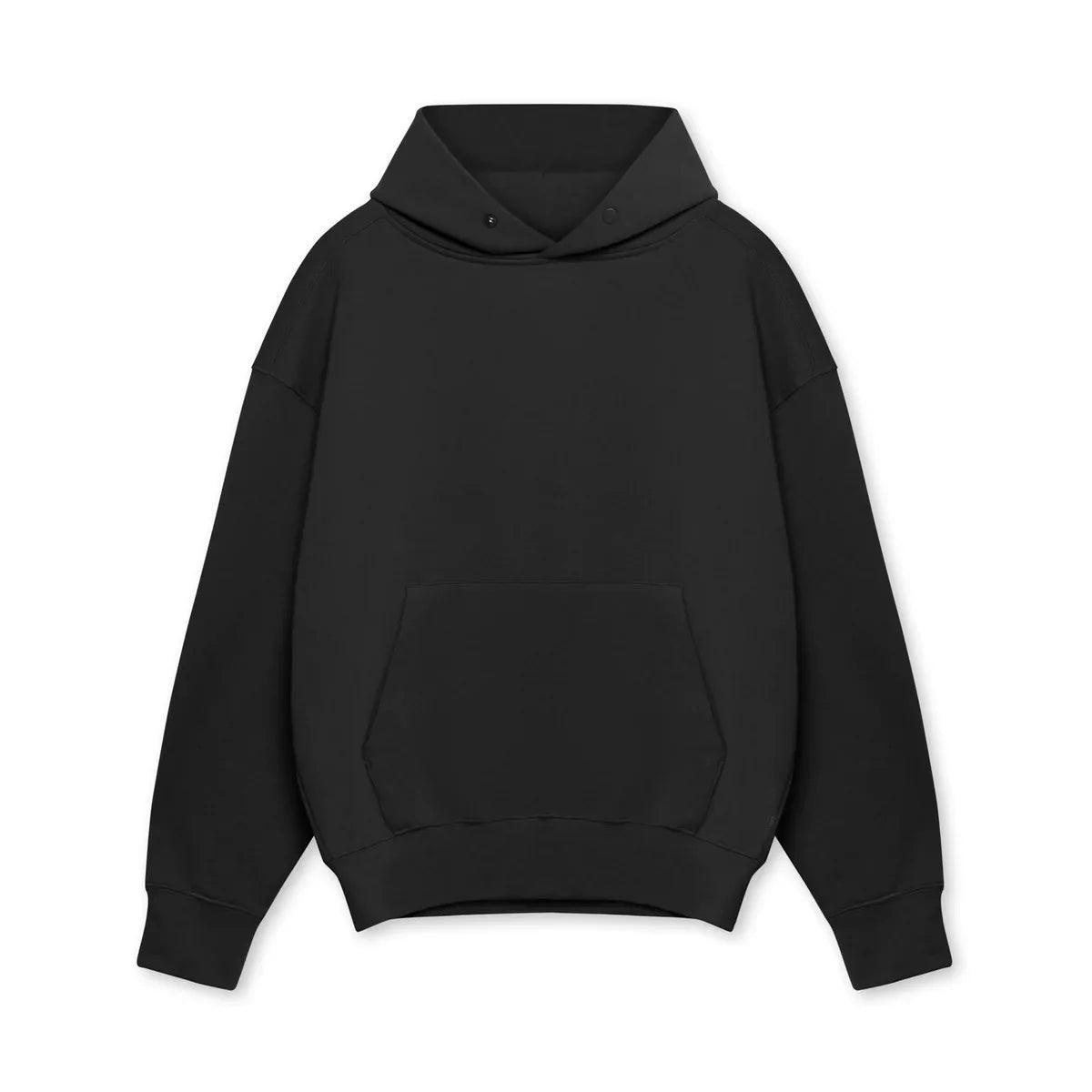 heavyweight cotton hoodie loose fitting amazing street style - ARI