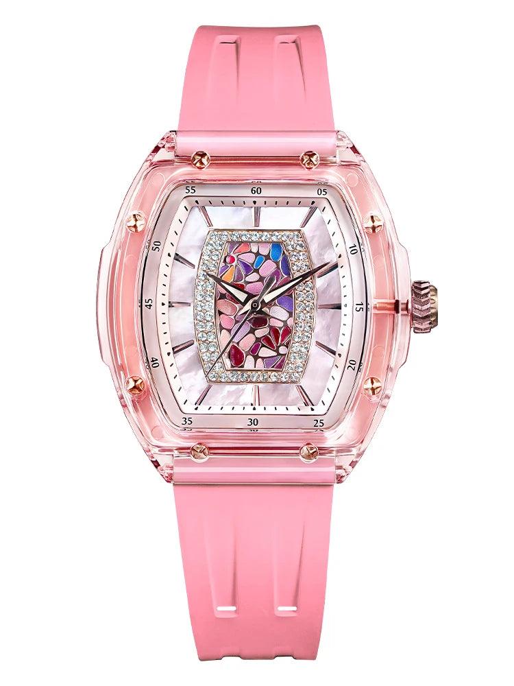 Dubai watch fashion crystal quartz wristwatch precious gifts for girls - ARI