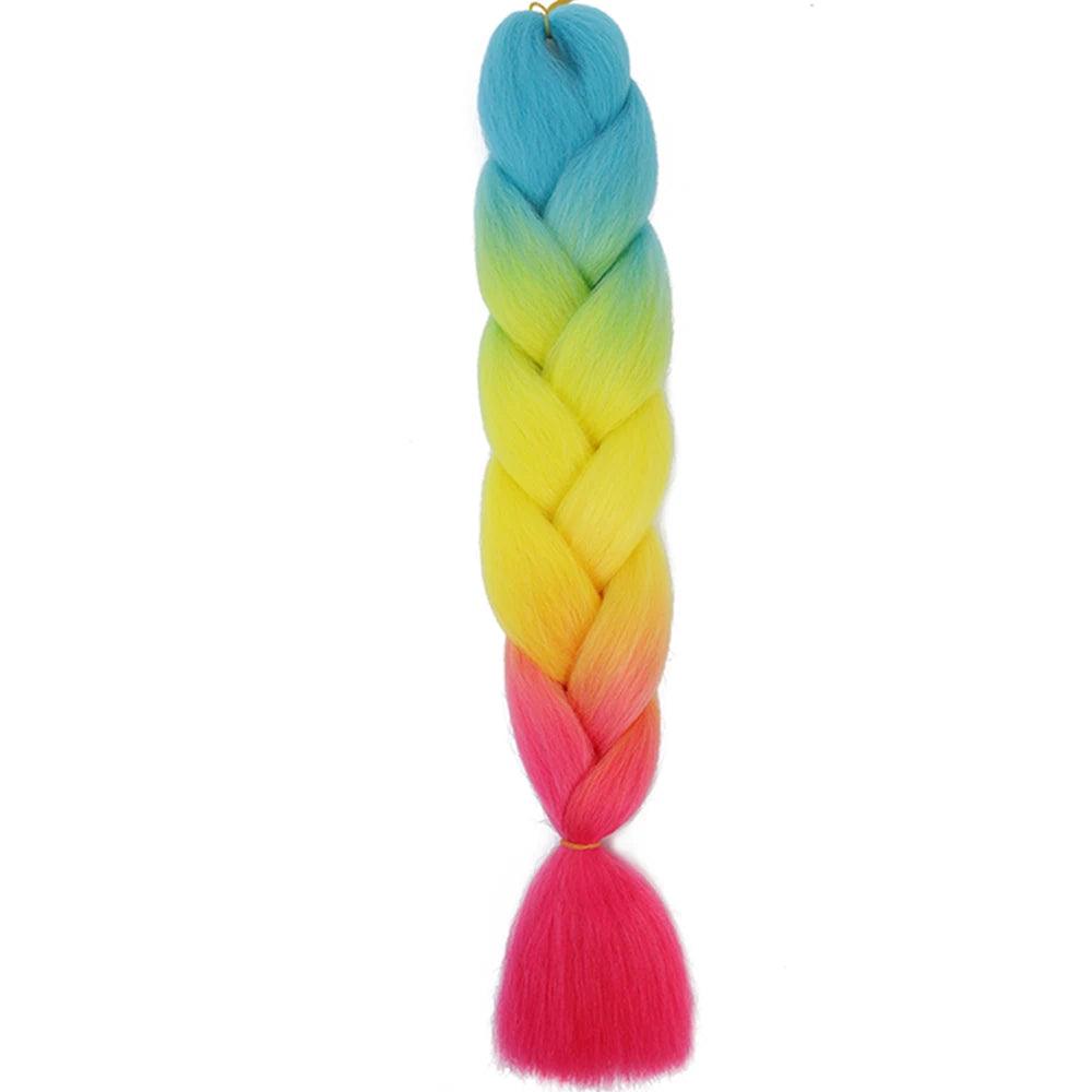 24 inch braids extensions braiding hair color hair for children braid - ARI
