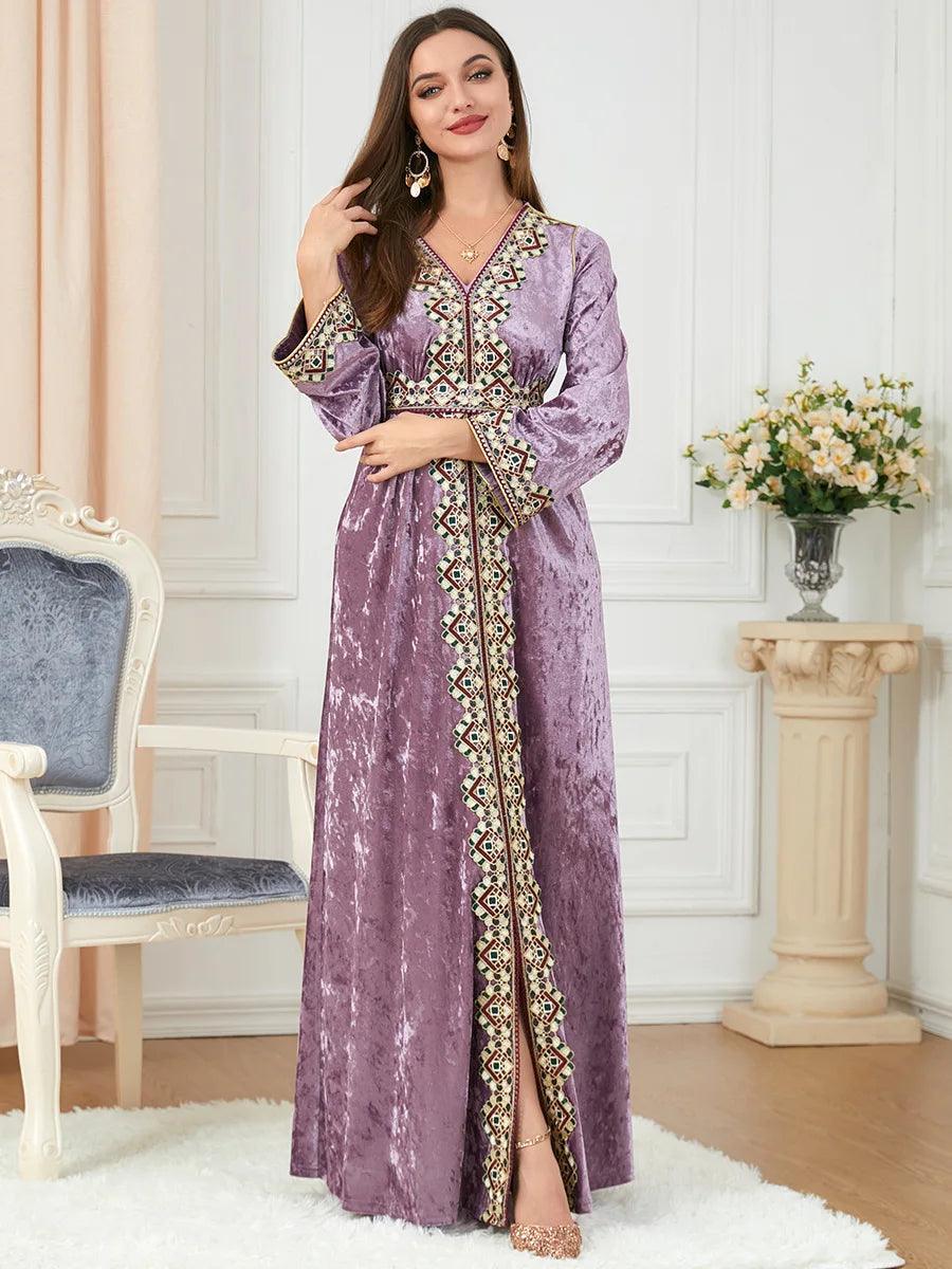 Elegant Dubai-inspired dress for muslim women – Modest & stylish middle eastern fashion - ARI