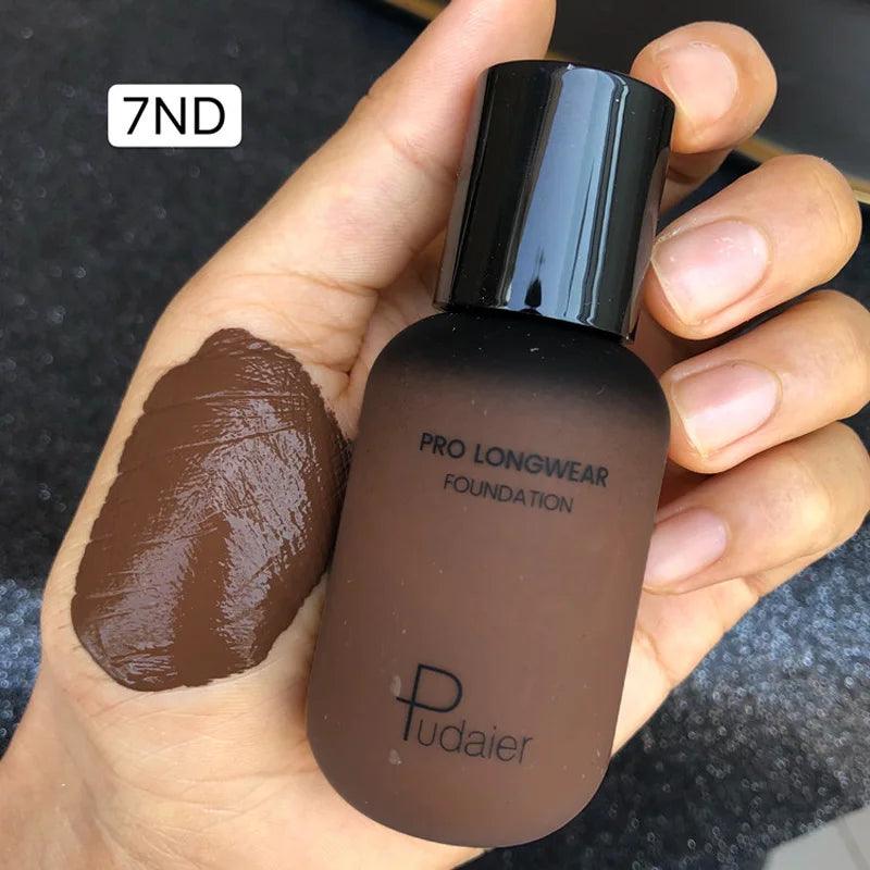 face liquid foundation full concealer makeup waterproof base brighten whitening cover dark circle - ARI