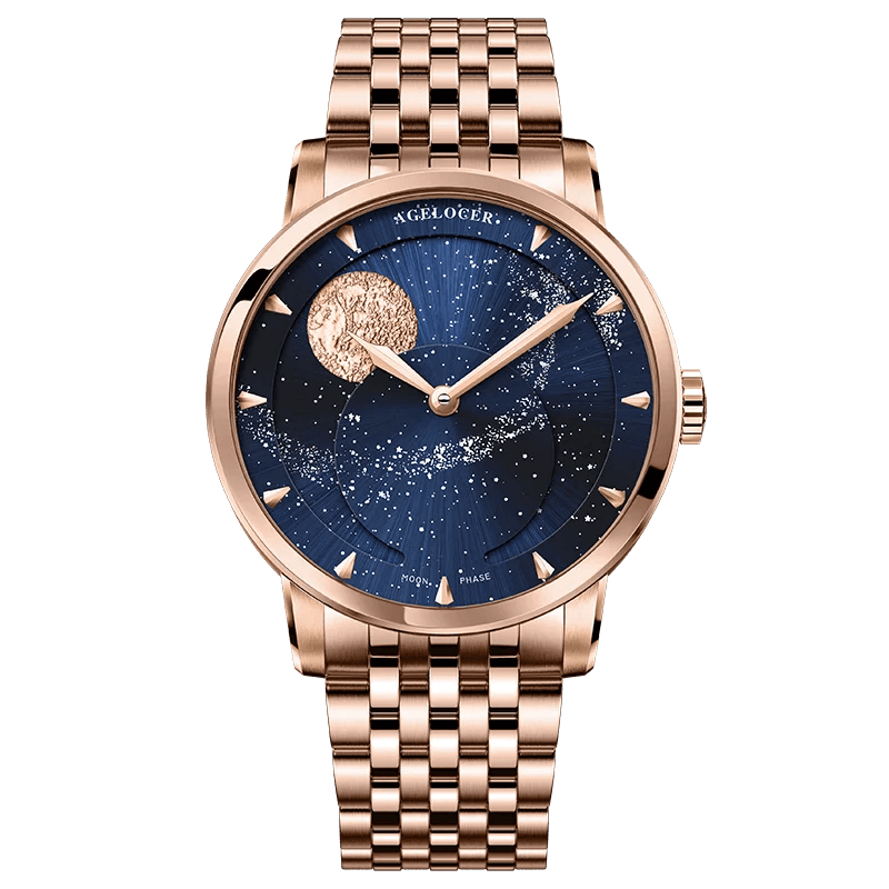 AGELOCER Original Astronomer luxury automatic moon phase watch - ARI