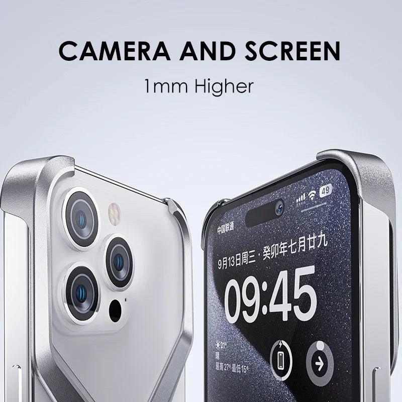 Phone case for iphone metal x type removable heat dissipation armor cover - ARI
